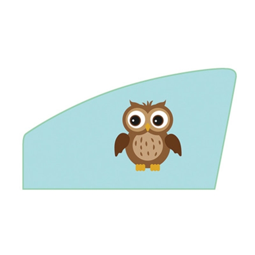 

Car Window Magnet Sunshade Curtain Heat Insulation Sun Block, Style: Port Driver (Blue Owl)