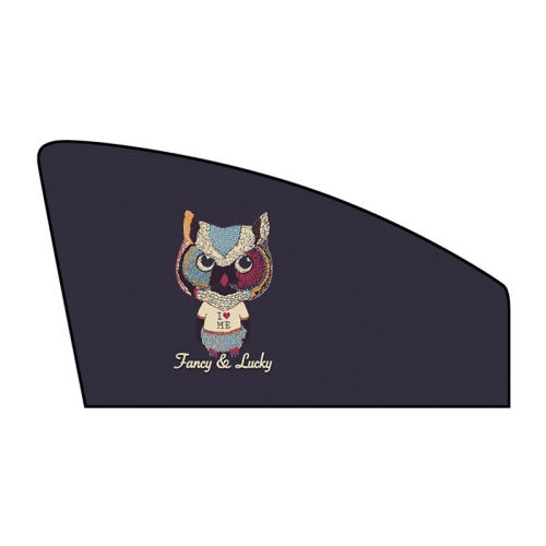 

Car Window Magnet Sunshade Curtain Heat Insulation Sun Block, Style: Positive Driver (Catman)