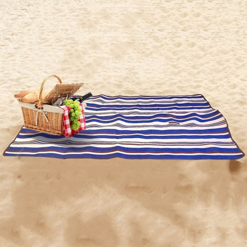 

Outdoor Moisture-proof Camping Beach Mat Thickened Seaside Blanket Grass Mat, Size: 1x1m