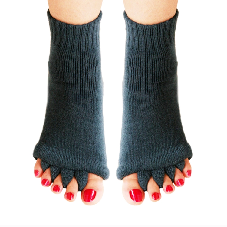 

Massage Five-finger Socks Thickened Open-toed Socks, Color: Navy