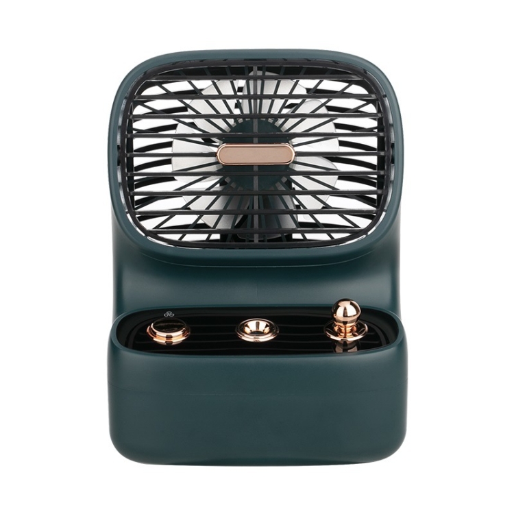 

ZAY-F009 Retro Game Console Shape USB Charging Spray Fan(Retro Green)