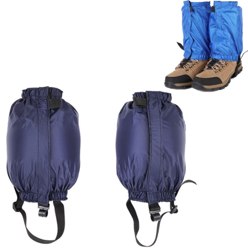 

04 Outdoor Short Mountaineering Anti-Snow Leg Covers(Navy Blue)