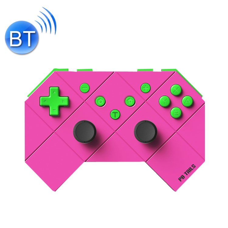 

PB TAILS For Switch Bluetooth Wireless Gamepad, Style: Ordinary Edition (Rose Red)