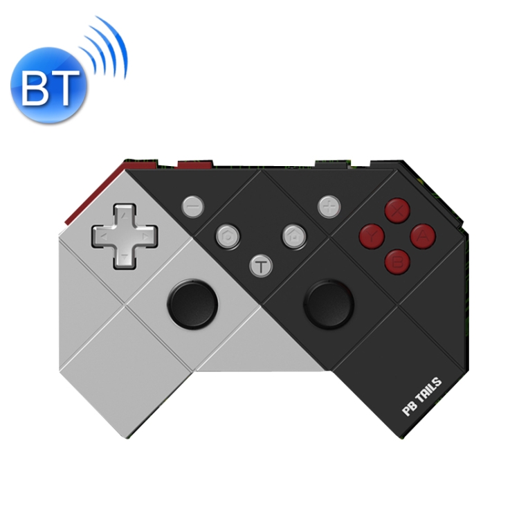 

PB TAILS For Switch Bluetooth Wireless Gamepad, Style: Ordinary Edition (Black Silver)