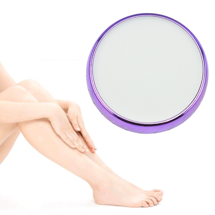 

Manual Glass Shaver Physical Painless Gentle Epilator(Purple)