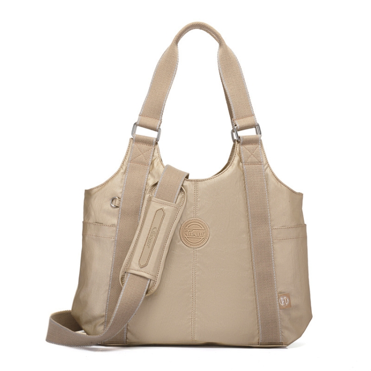 

TEGAOTE T2103 Casual Outing Large Capacity Versatile Messenger Bag(Gold)