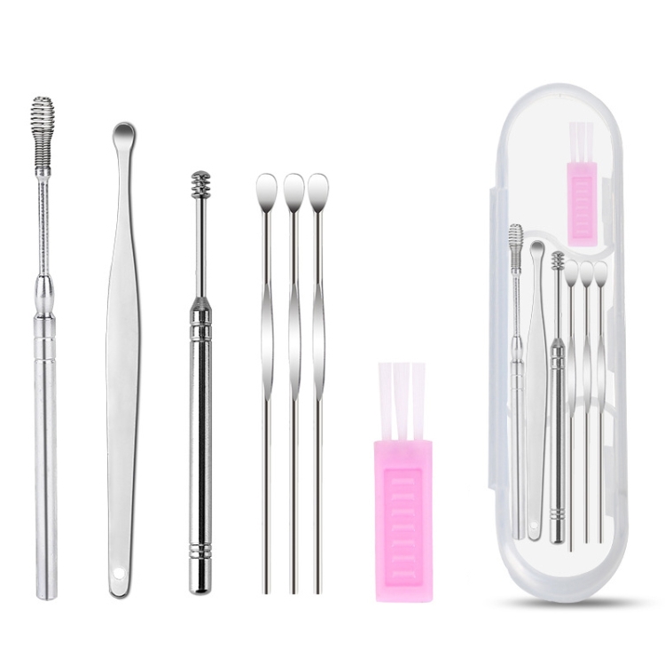 

6 PCS Stainless Steel Ear Picking Tool Set, Quality: 7 PCS/Set