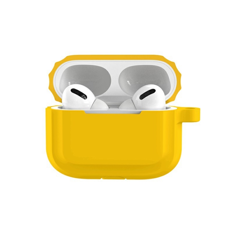

Bluetooth Earphone Soft Silicone Case For AirPods Pro (Yellow)