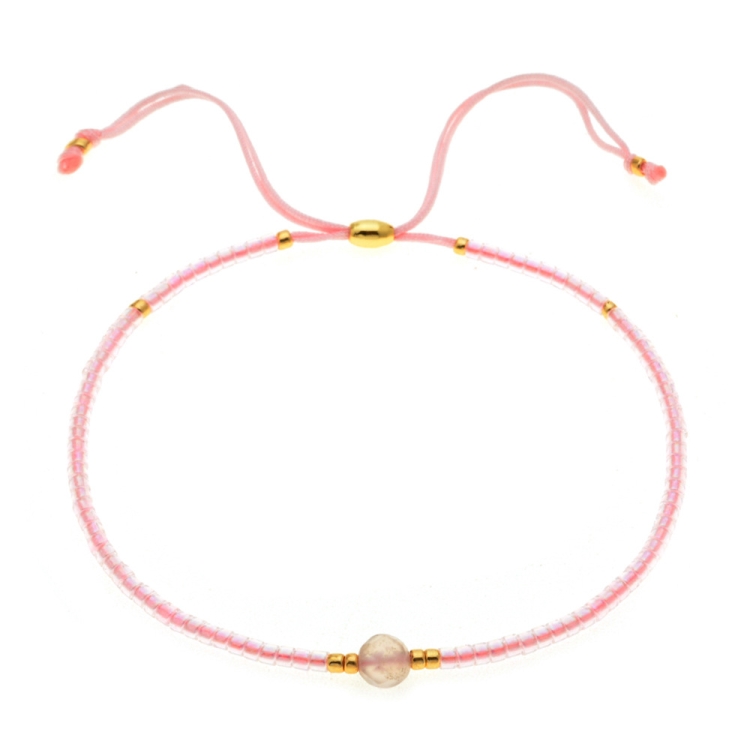 

2 PCS Handwoven Colorful Beaded Small Bracelet, Color: Br0115