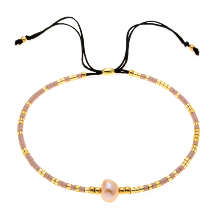 

2 PCS Handwoven Colorful Beaded Small Bracelet, Color: Br0121