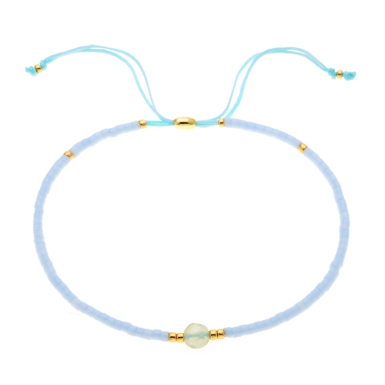 

2 PCS Handwoven Colorful Beaded Small Bracelet, Color: Br0131