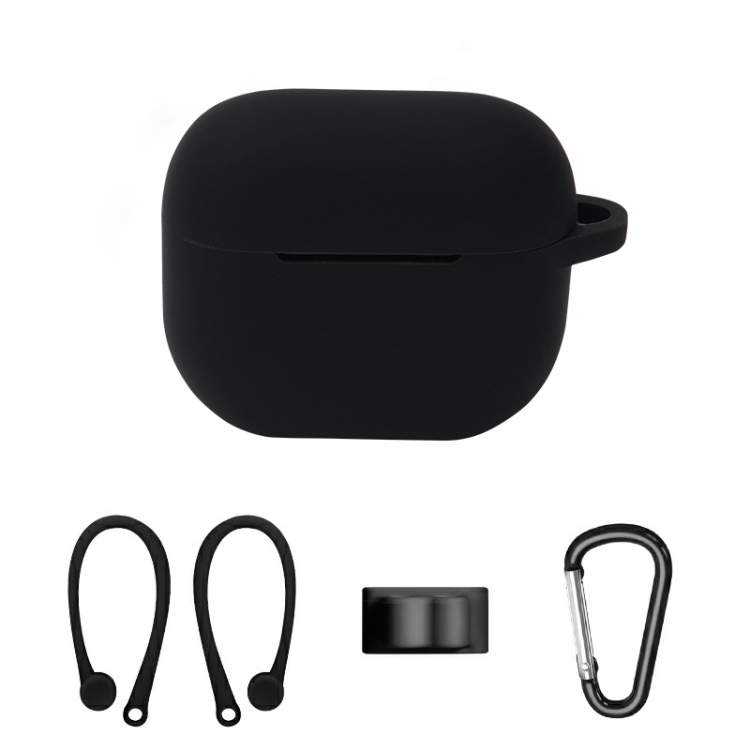 

Bluetooth Earphone Silicone Cover Set For AirPods 3, Color: Ear Hanging Set Black