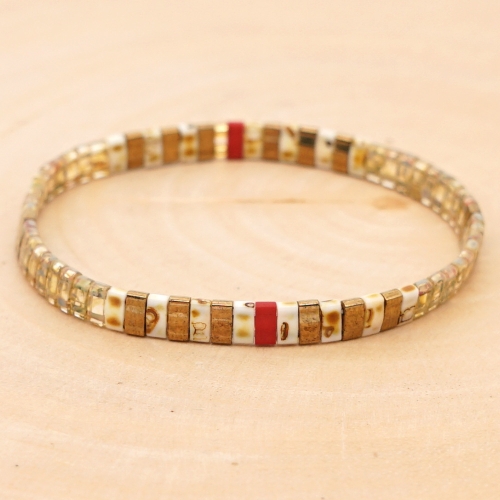 

Hand Braided Colorful Beads Bracelet Jewelry(TL-B190093A)