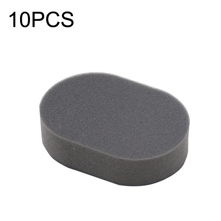 

10PCS Sponge Long Handle Car Tire Varnishing Brush Tire Waxing Brush Sponge