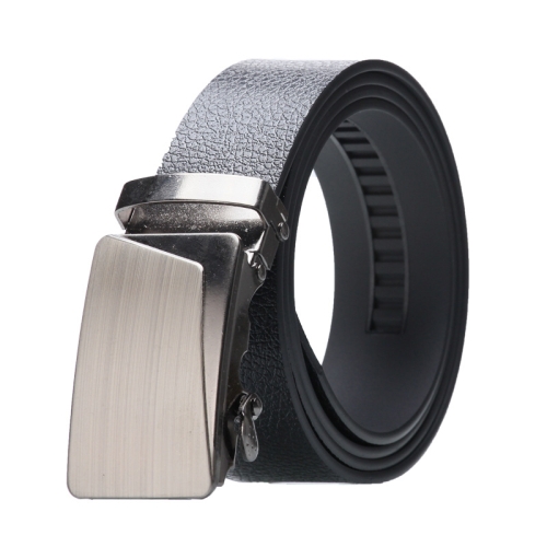 Dandali Men Automatic Buckle Belt Casual Universal Comfort Belt, Length (cm): 125cm(010)
