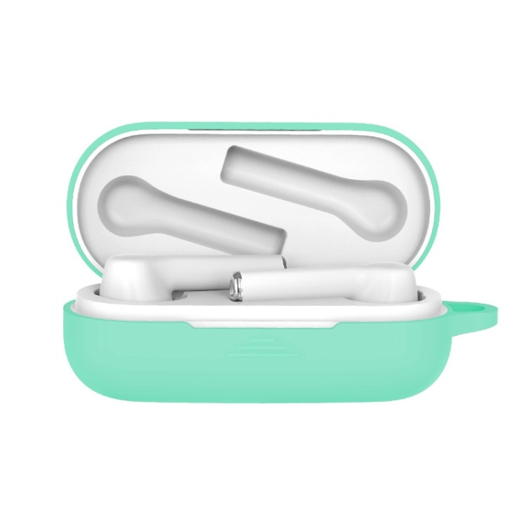 

Bluetooth Earphone Silicone Protective Case for Huawei Honor FlyPods 3(Mint Green)