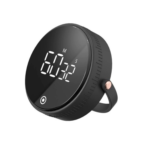 

Rotary Timer Large Screen With Bracket Magnetic Timer(Black)