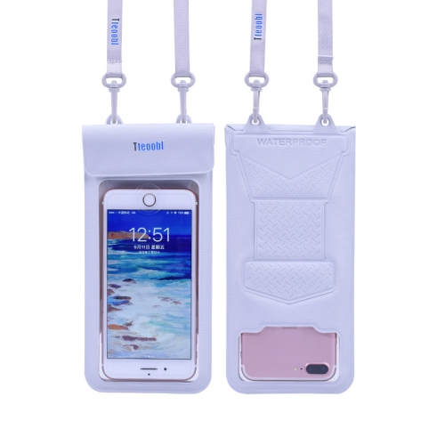 Tteoobl  30m Underwater Mobile Phone Waterproof Bag, Size: Large(Grey)