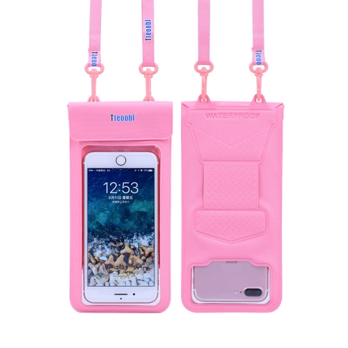 Tteoobl  30m Underwater Mobile Phone Waterproof Bag, Size: Small(Pink)