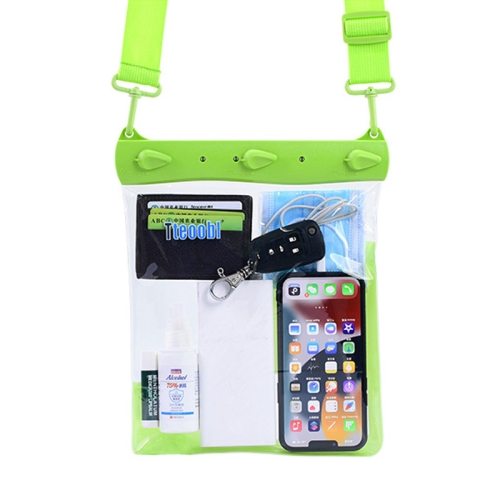 Tteoobl T-019A Sundries Storage Bag Phone Waterproof Shoulder Messenger Bag, Size: One Code(Green)