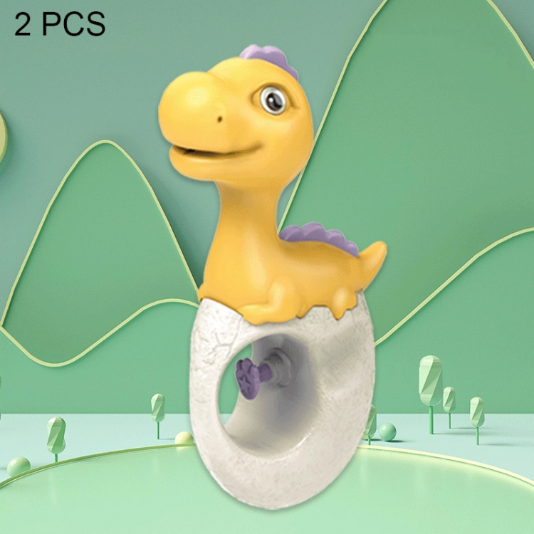 

2 PCS Summer Outdoor Dinosaur Egg Shape Children Water Spray Toy(Brachiosaurus)