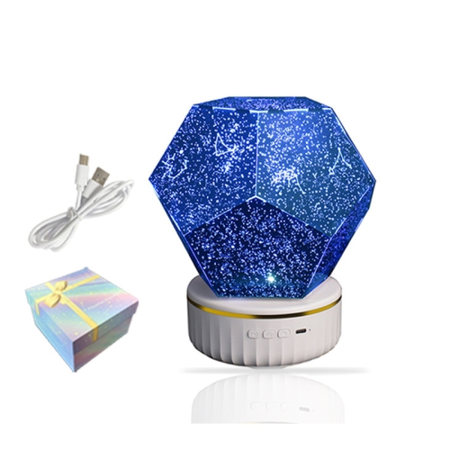 

Upgraded Star Projection Lamp Romantic Constellation Projector,Style: Three -color Charging