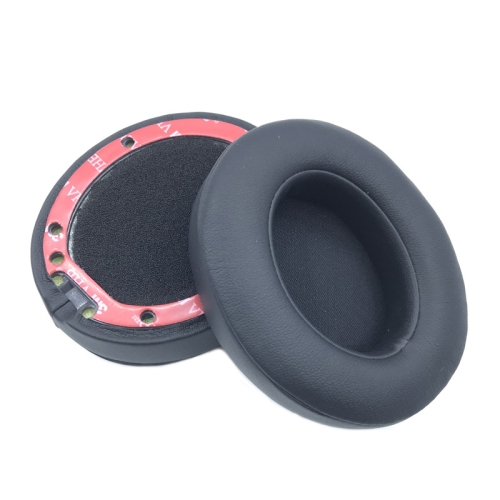 

2 PCS Leather Soft Breathable Headphone Cover For Beats Studio 2/3, Color: Black