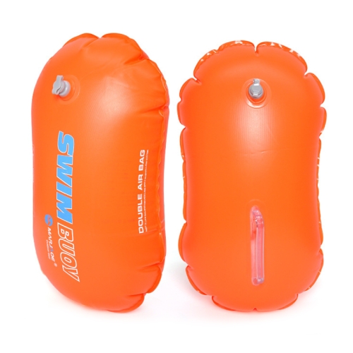 

MARJAQE Double Airbag Swimming Float Drift Bag(Orange)