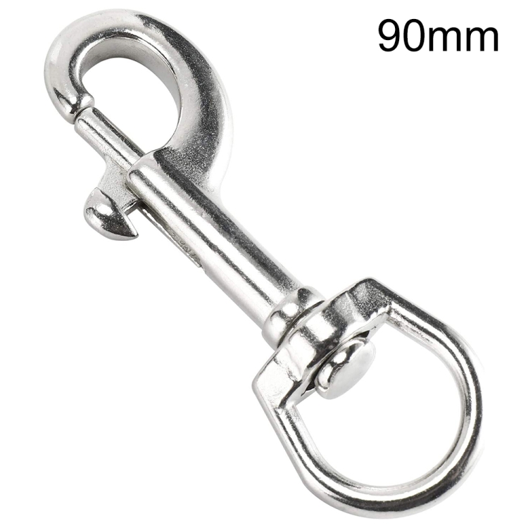

Stainless Steel Swivel Single Hook Pet Leash Hook, Specification: 90mm