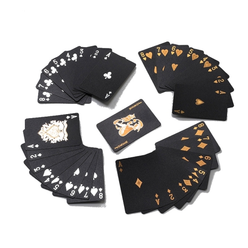 

2sets Card Game Bronzing Waterproof Playing Cards