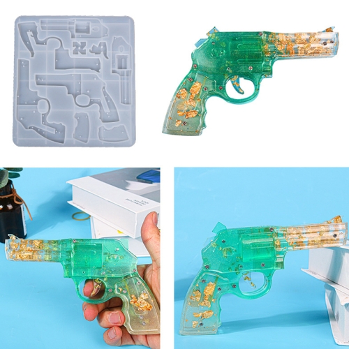 

D2092-1 Drop Plastic Mold Revolver Rubber Moulded Silicone Mould(Model Mold)