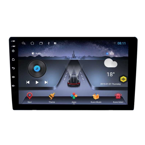 

TS7 Large Screen GPS Car Universal 360 Degree Panoramic Navigation, Specification: 9 inch