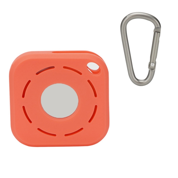 

Tracker Anti-Lost Silicone Case For Airtag, Color: Coral Color+D Buckle