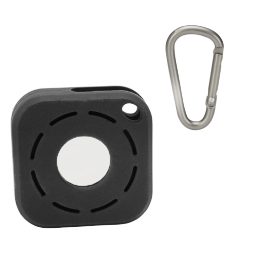

Tracker Anti-Lost Silicone Case For Airtag, Color: Dark Gray+D Buckle