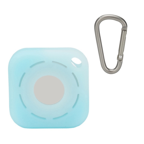 

Tracker Anti-Lost Silicone Case For Airtag, Color: Luminous Blue+D Buckle