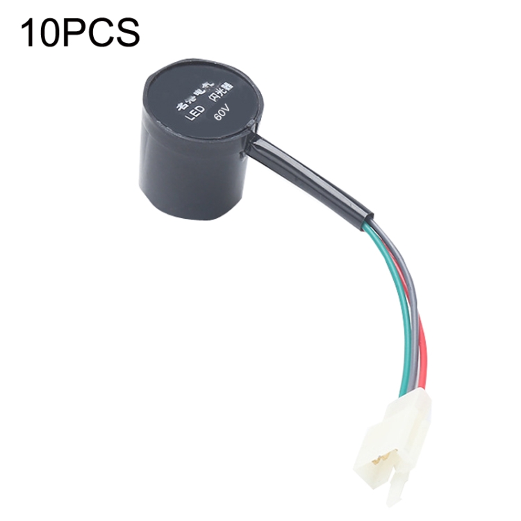 

10PCS MG0601 Battery Car Round with Wire Socket Flasher Steering Controller(60V)