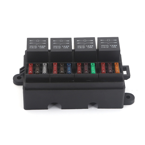 

TF008-10 24V 5Pin Relay Car RV Radiography Sound Modified Electromagnetic Insurance Box