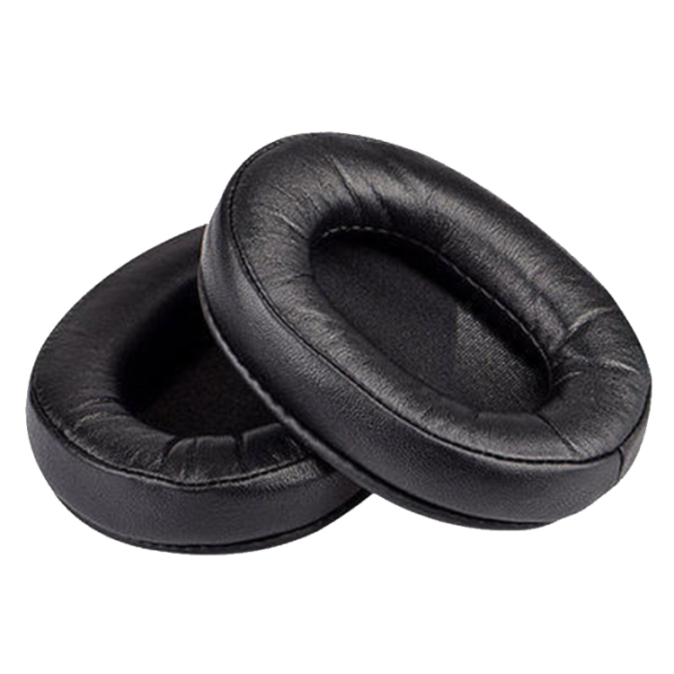 

2 PCS Headset Sponge Earmuffs For SONY MDR-7506 / V6 / 900ST, Color: Black Lambskin