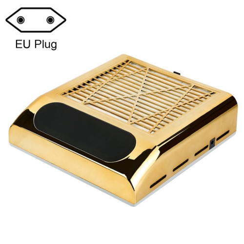 

80W Manicure Vacuum Cleaner With Pull-Out Filter, Specification: EU Plug (Gold)