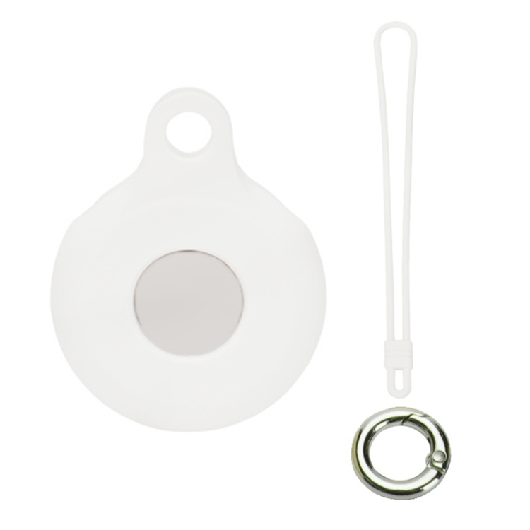 

Locator Storage Silicone Cover With Hand Strap For AirTag, Color: Transparent