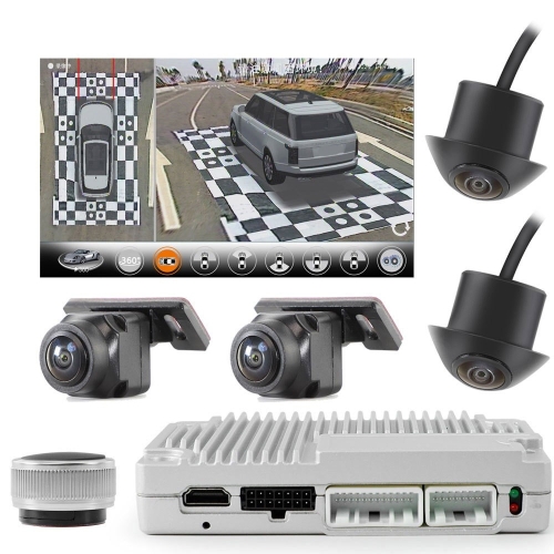 

Car 360 Panoramic Image Driving Recorder HD Parking Assist System 2053 1080P