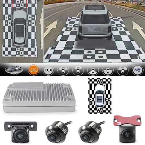 

Car 360 Panoramic Image Driving Recorder HD Parking Assist System Sony225 720P+Cloth
