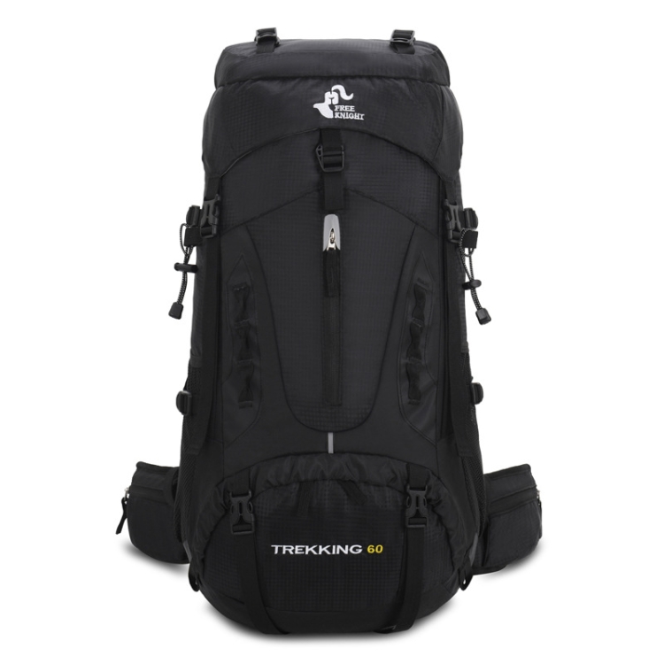 

Free Knight FK0397 60L Outdoor Camping Waterproof Climbing Bag With Rain Cover(Black)