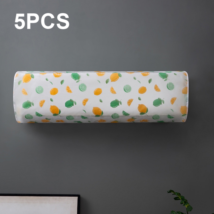 

5 PCS Thickened Hanging Air Conditioning Dust Cover, Size: 95x20x31cm(Colorful Fruit)