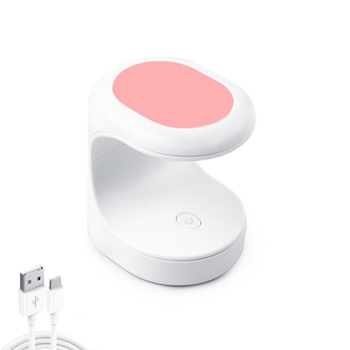 

USB Mini Nail Phototherapy Lamp Nail Polish Baking Lamp, Color: Pink