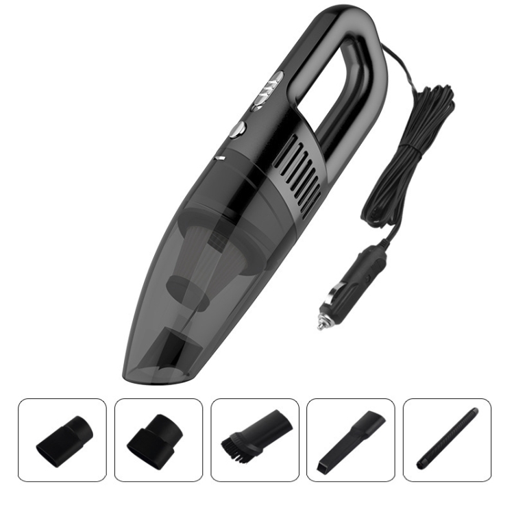 

L2554 Car Portable Handheld High-power Small Wired Vacuum Cleaner, Color: Elegant Black