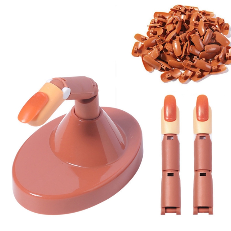 

Nail Articulation Finger Model Beginners Exercise Set(Brown Base Set)