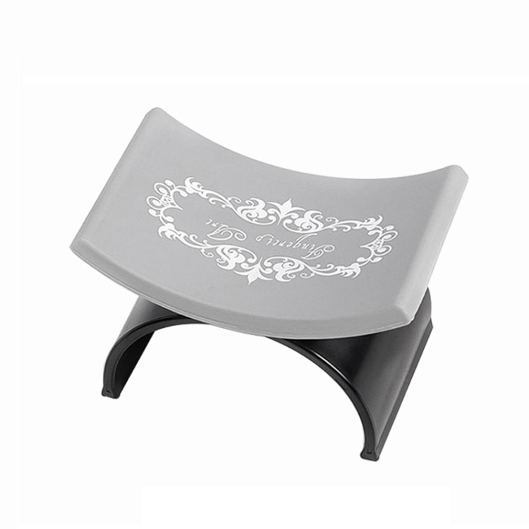 

Portable Detachable Nail Art U-shaped Silicone Hand Pillow, Color: Black