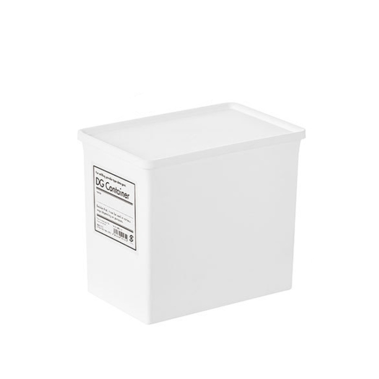

3 PCS Moisture-proof and Dust-proof Washing Powder Storage Box With Label and Cover, Style: Wide