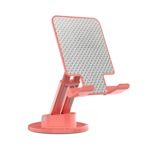 

T12 Multifunctional Bathroom Kitchen Paste Type 360 Degree Rotating Foldable Tablet Stand(Pink)